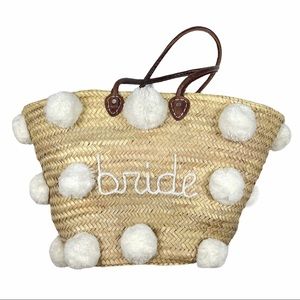 Soeur Du Maroc Bride Pom Pom Tote Honeymoon